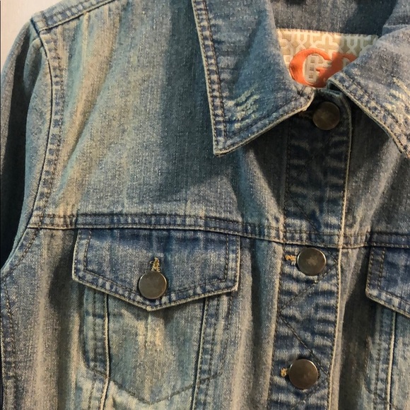 🆕 GB JR’s/ Cropped Denim Jacket 🆕 - Picture 4 of 5
